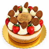 Biscoff Cheesecake 7" (Eggless)