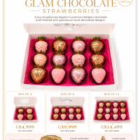 Glam strawberries